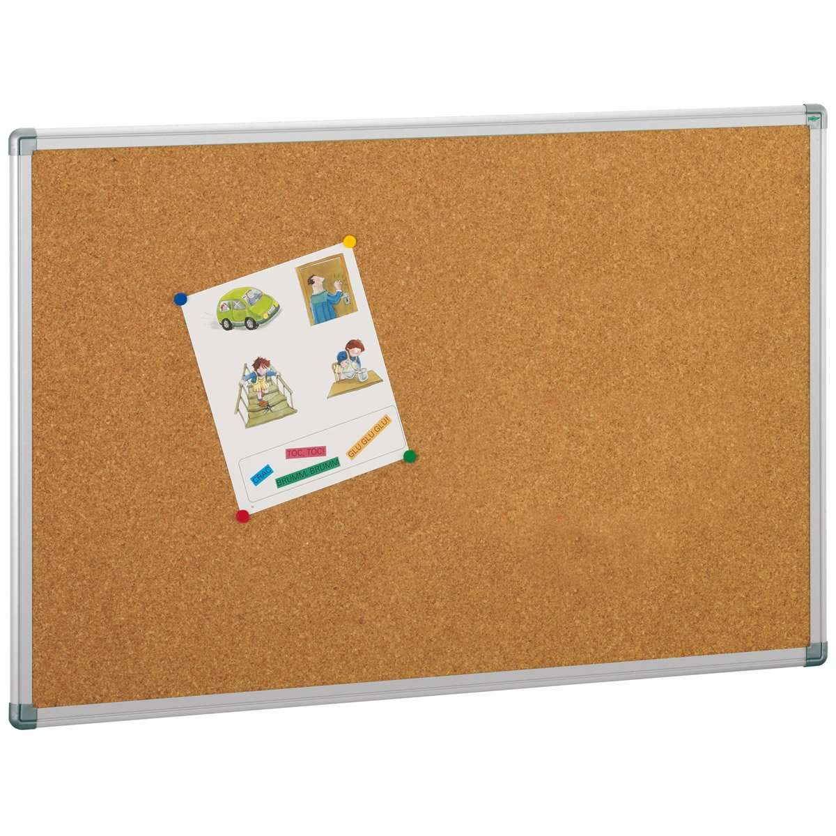 Tablero de anuncios de corcho