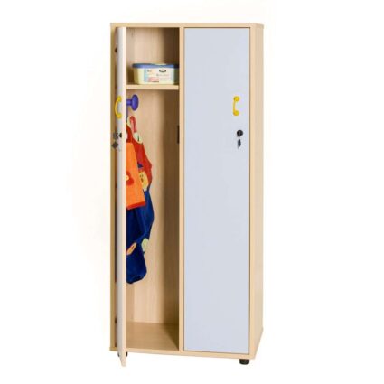 Taquilla 2 personas 147 cm alto con llave