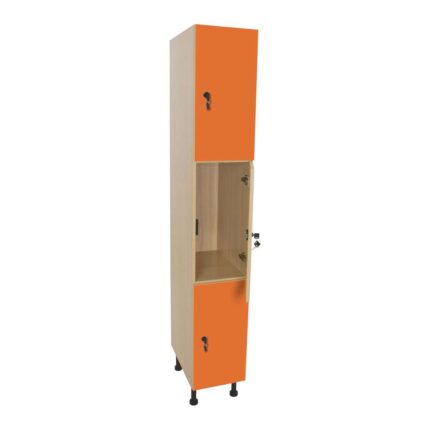 Taquilla 3 puertas ancho 40 cm