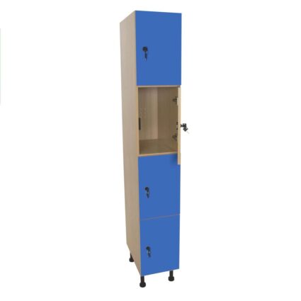 Taquilla 4 puertas ancho 40 cm