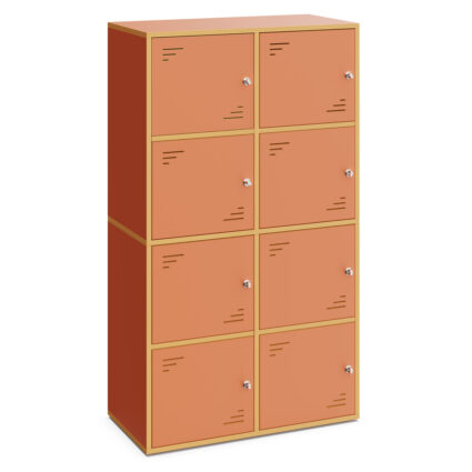 Taquilla Locky 2×4 puertas