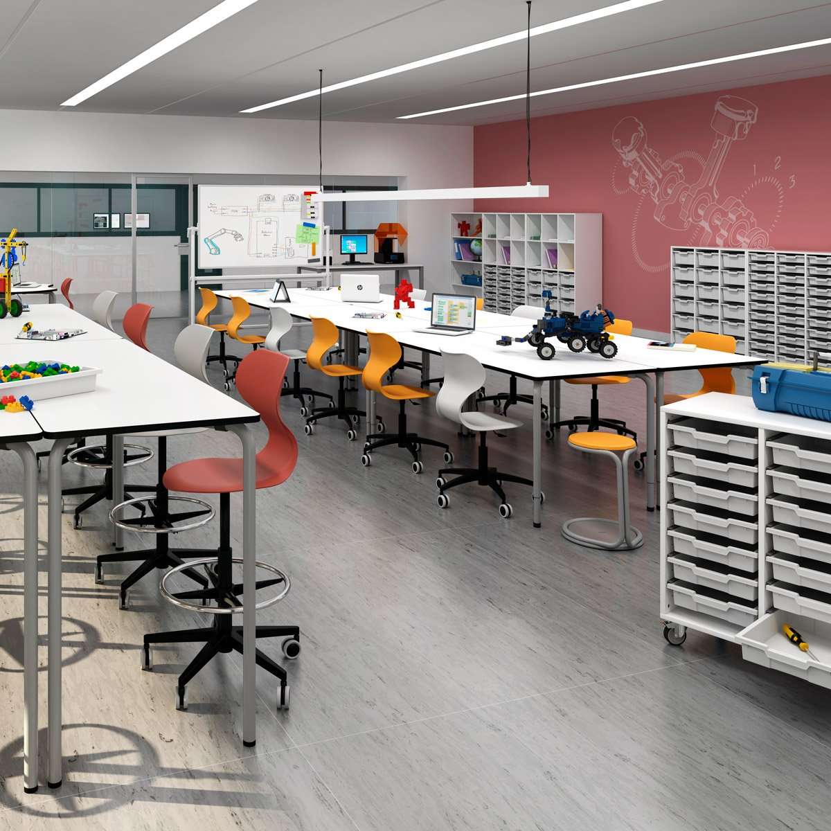 Silla Mia Lift. Base estrella regulable - Imagen 8