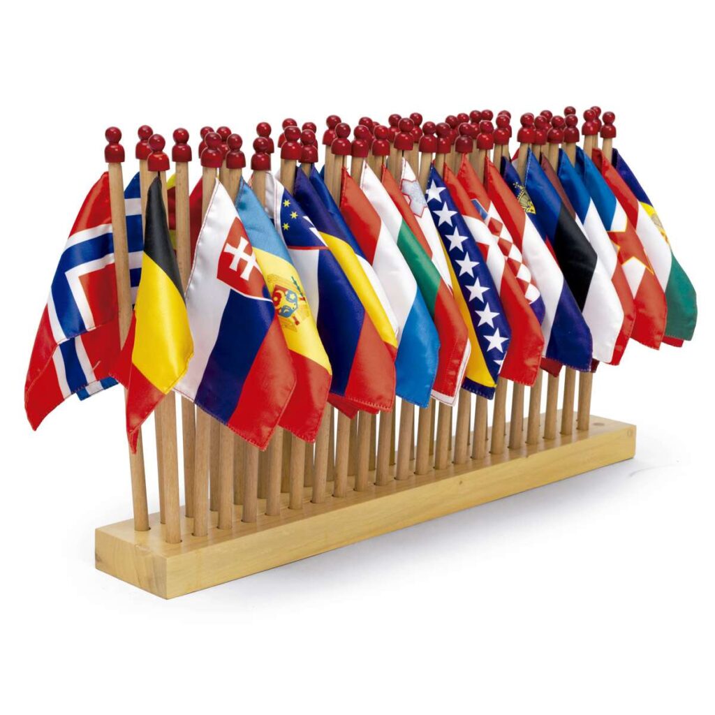 Europeos Conjunto de banderas de los países europeos - Didaplay.com