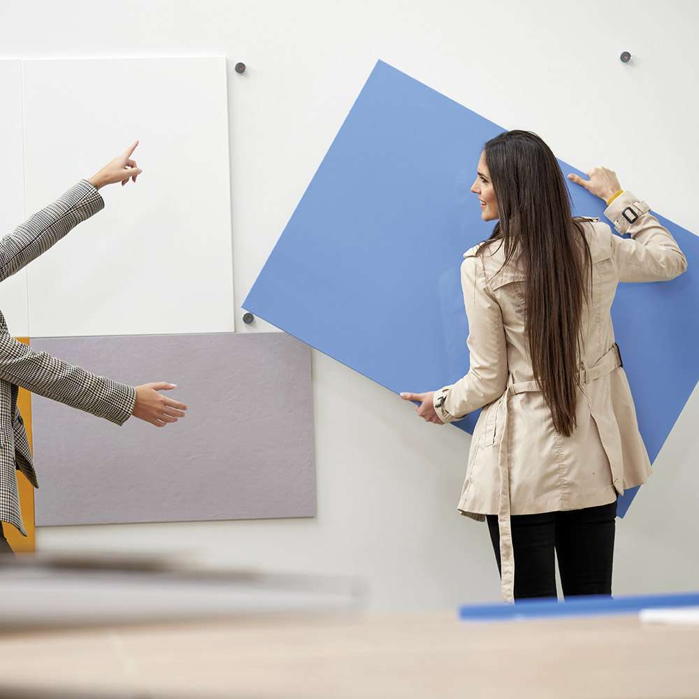 Pizarra de pared magnética sin marco - Imagen 8