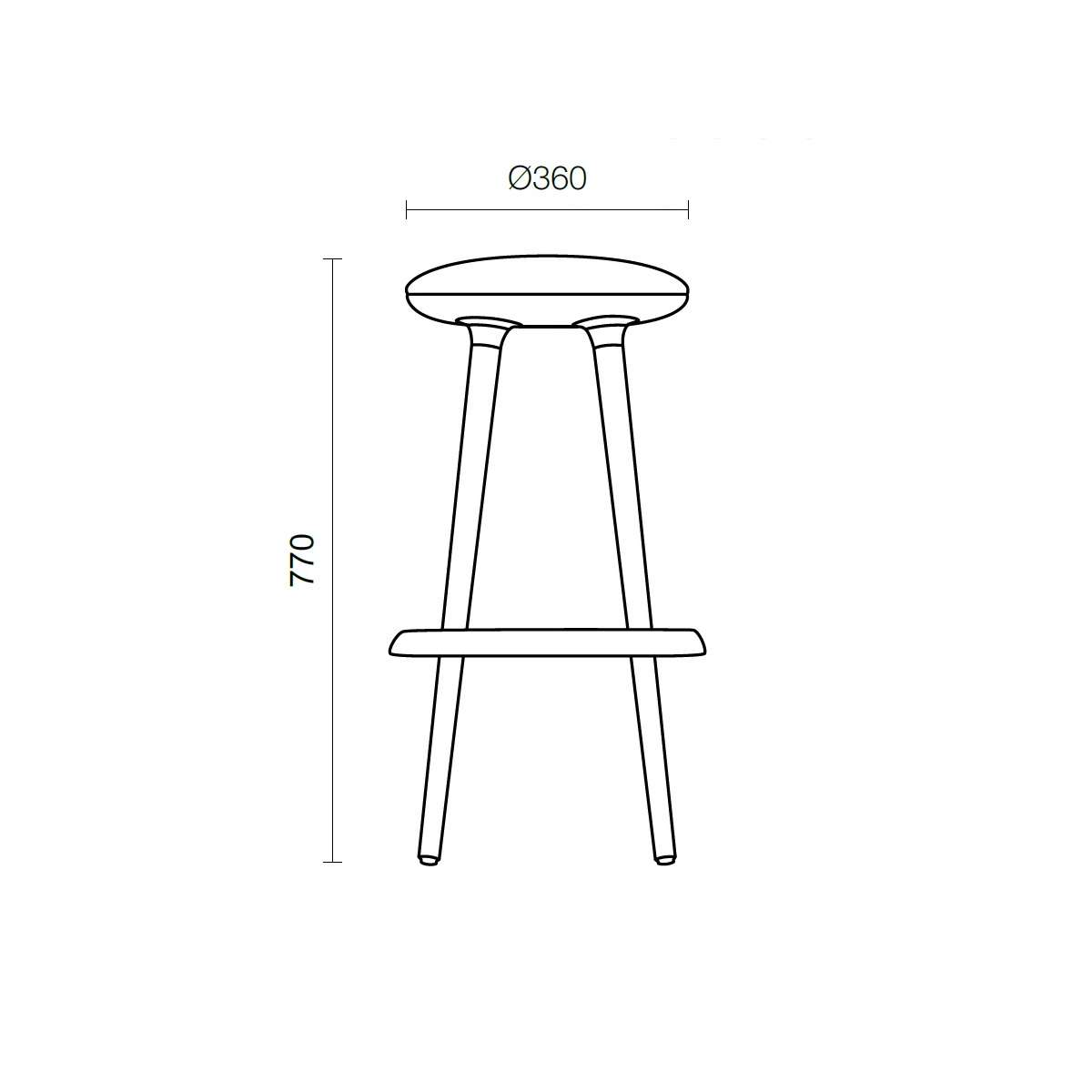 Taburete alto Joybel - Imagen 18