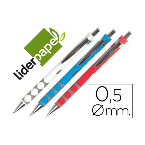 portaminas marca liderpapel diamond colores surtidos 72679