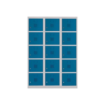 Taquillas metálicas de 5 puertas