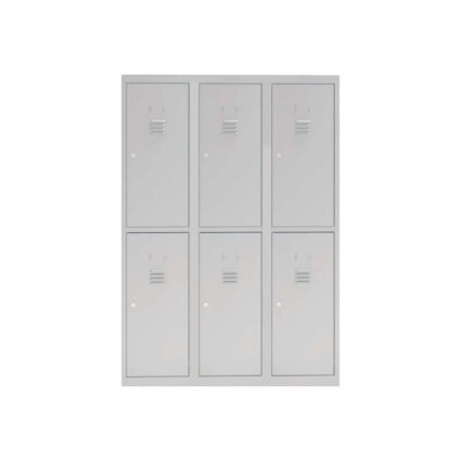 Taquillas metálicas de 2 puertas